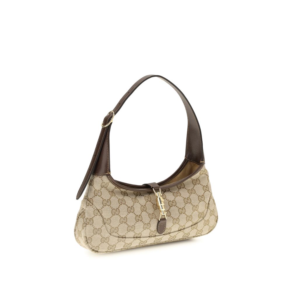 Gucci Beige Stoff-Handtasche