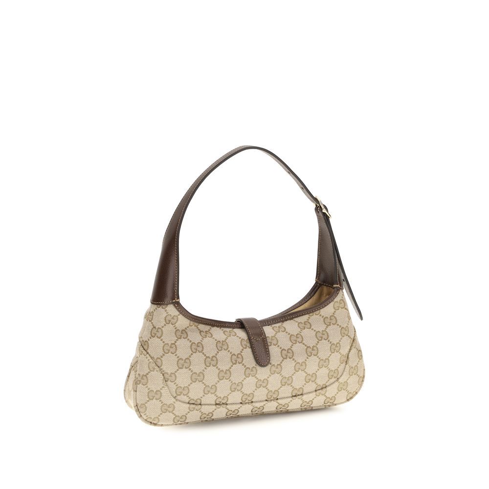 Gucci Beige Stoff-Handtasche