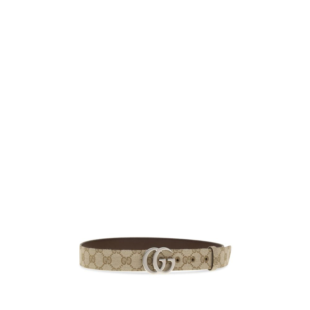 Gucci Beiger Gürtel aus Stoff, Regular Fit