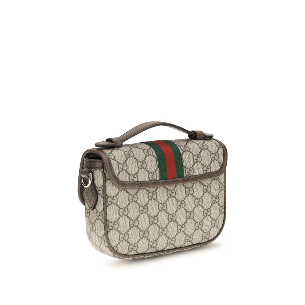 Gucci Beige Stoff-Handtasche