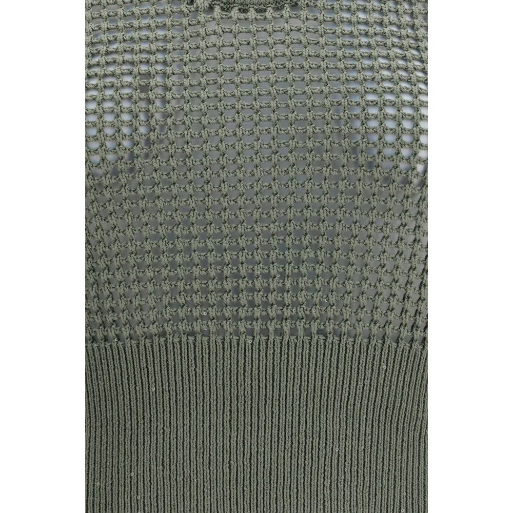 Brunello Cucinelli Zweifarbige Baumwoll-Tanktops