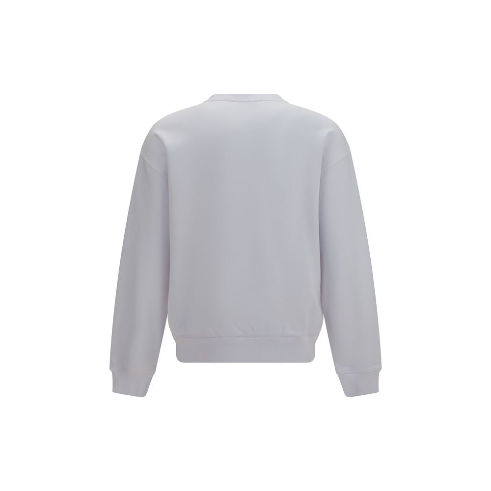 Dolce & Gabbana Weißes Baumwoll-Sweatshirt