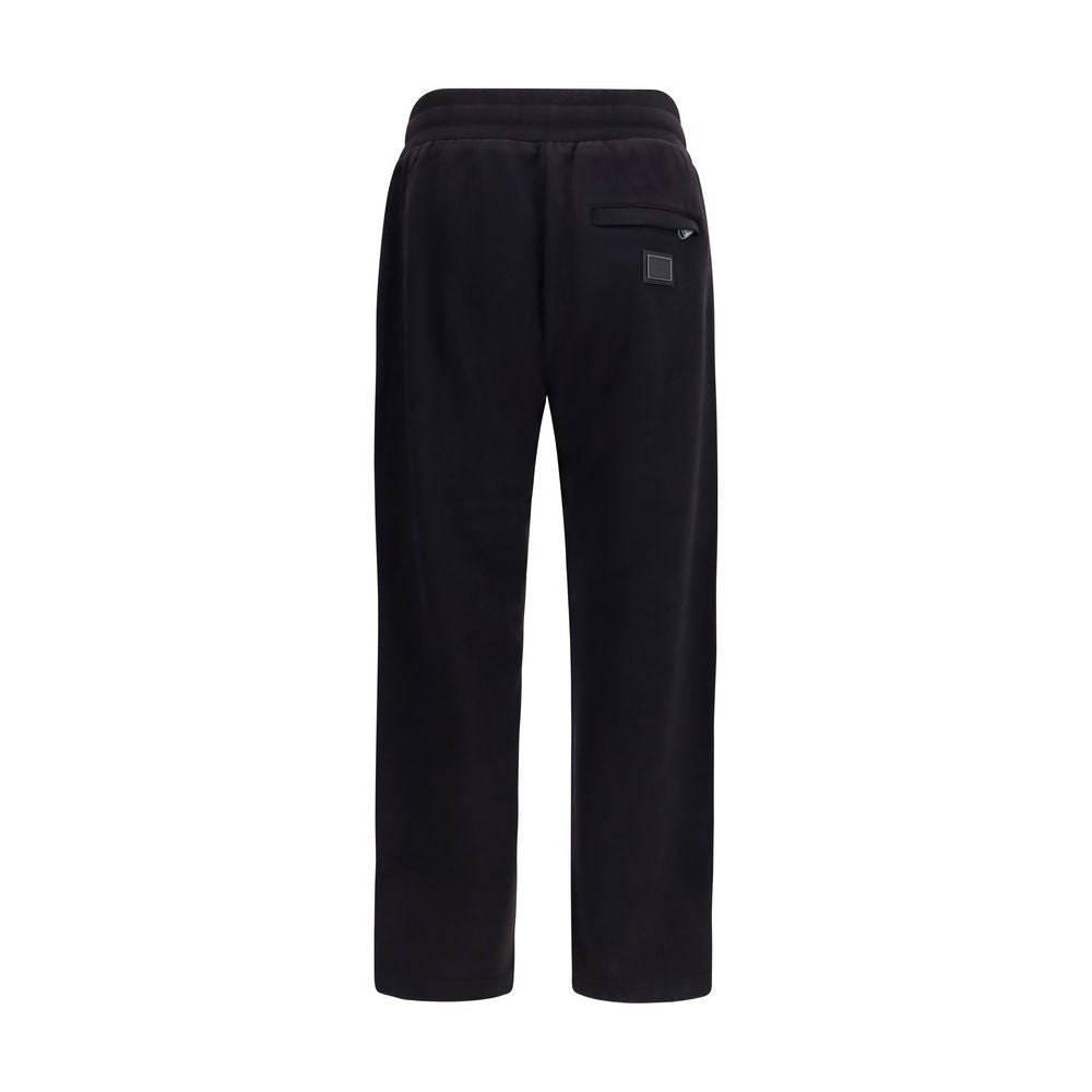 Dolce & Gabbana Schwarze Baumwoll-Jogginghose (Trainingshose)