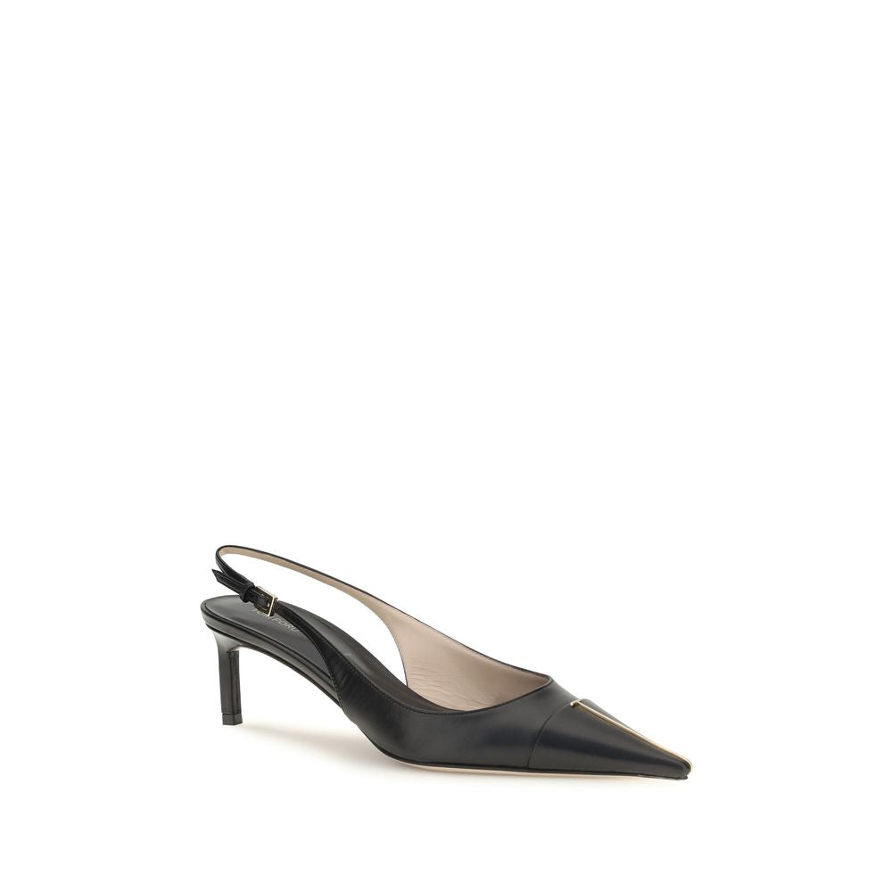Tom Ford Schwarze Pumps aus Kalbsleder Bos Taurus