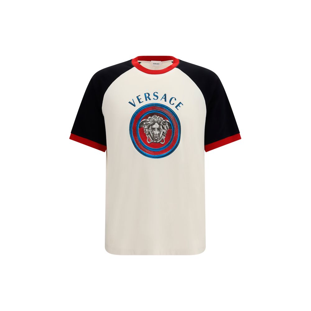 Versace Weißes Baumwoll-T-Shirt