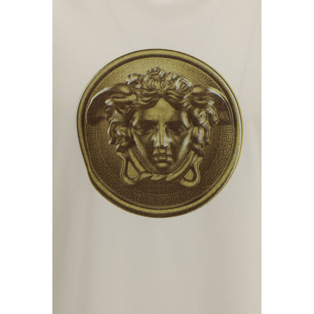 Versace Beiges Baumwoll-T-Shirt