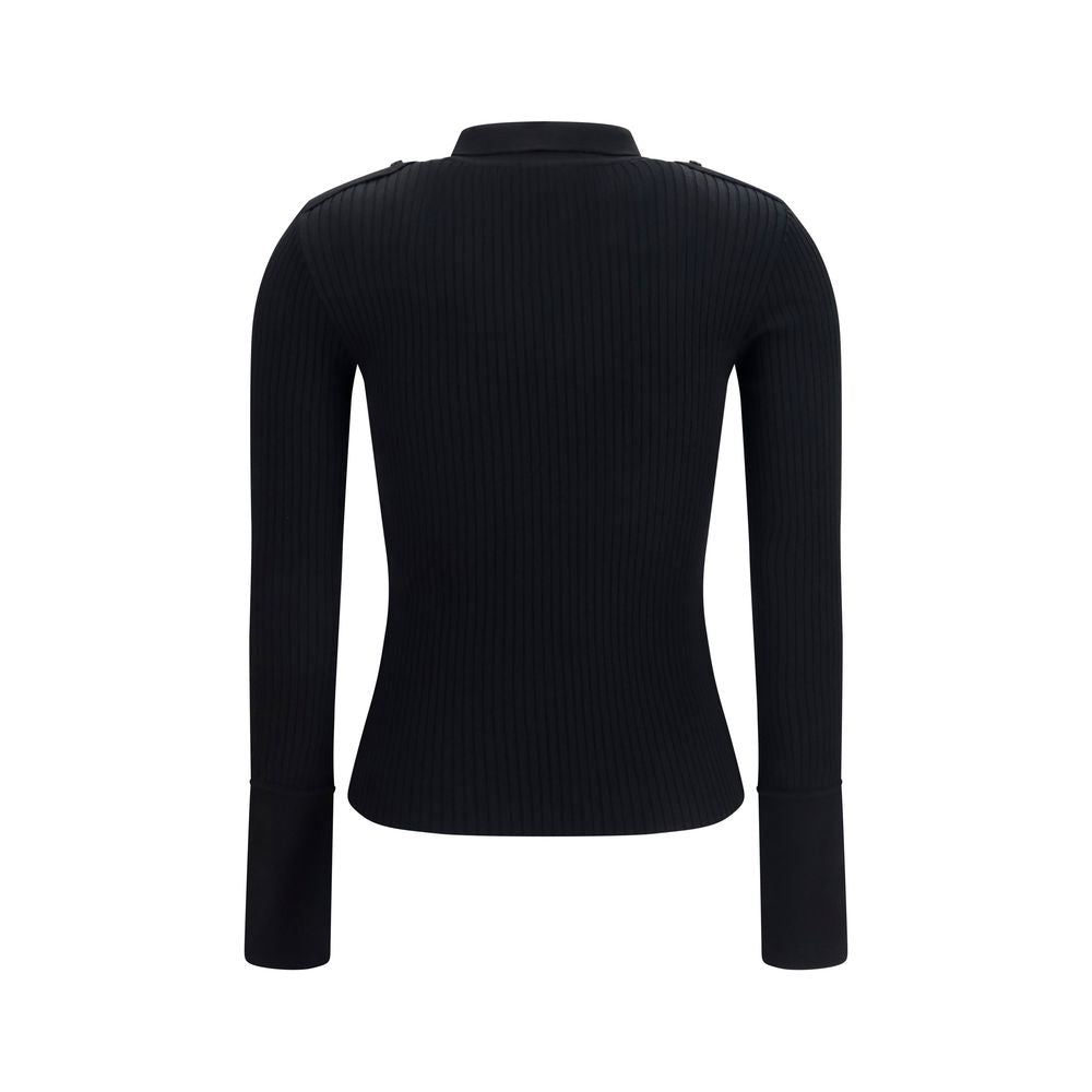 Courrèges Schwarzes Hemd aus Viskose