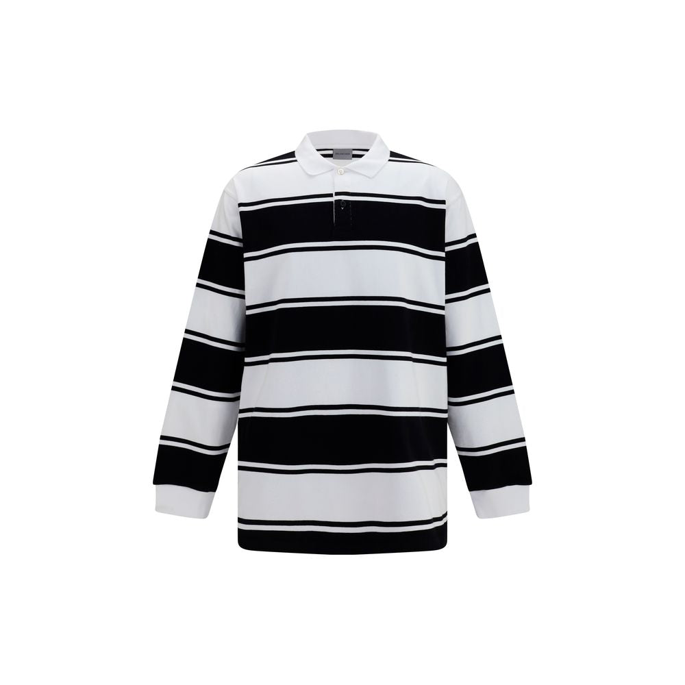 Balenciaga Weißes Poloshirt aus Baumwolle
