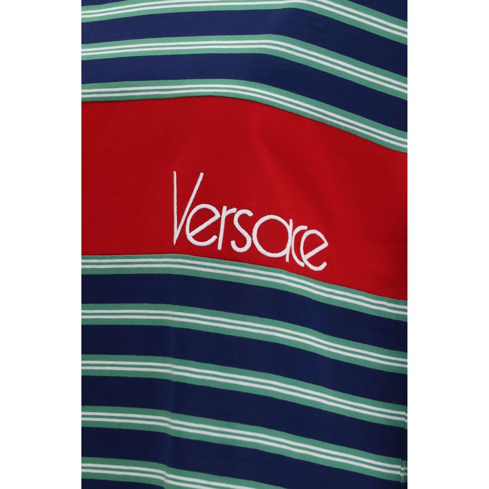 Versace Mehrfarbiges Baumwoll-T-Shirt