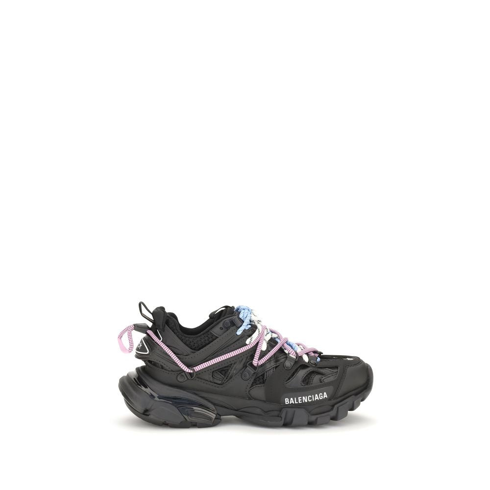 Balenciaga Schwarze Sneaker aus Polyester für sportliche Looks