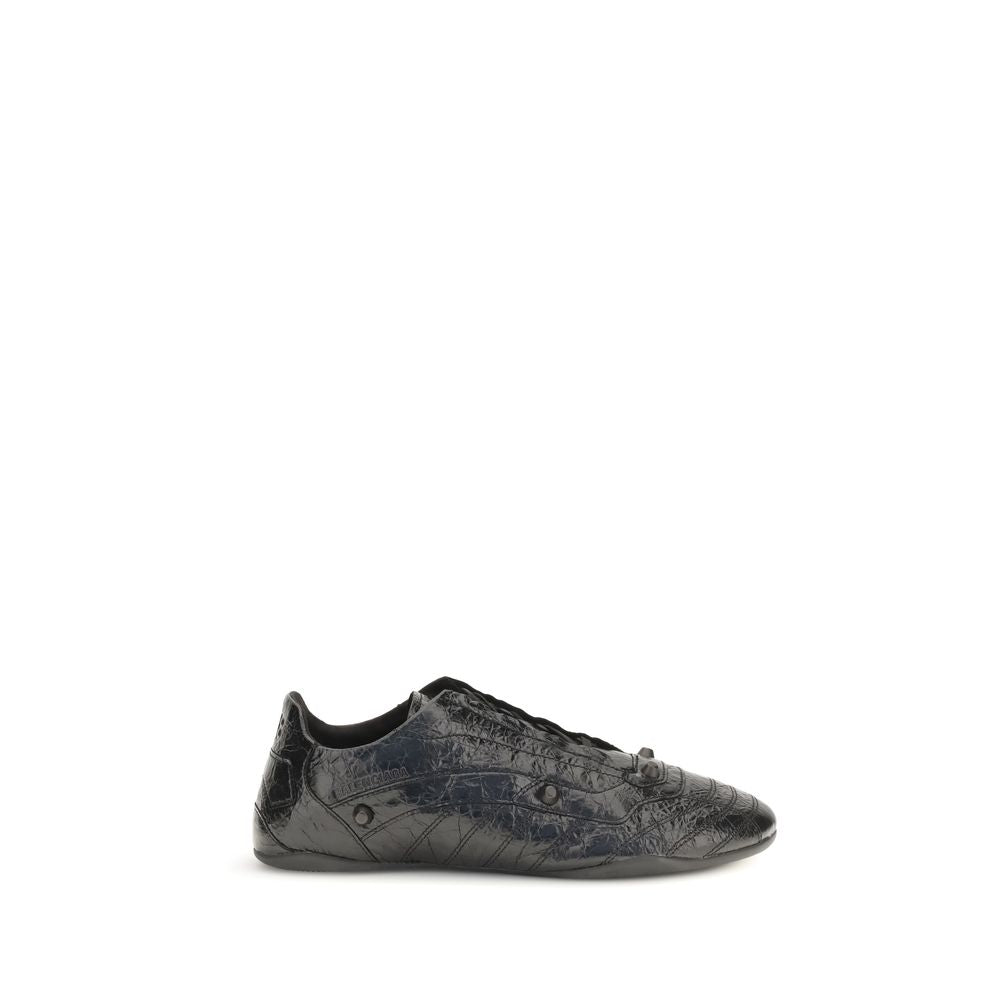 Balenciaga Schwarze Bos Taurus Kalbsleder Sneaker
