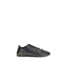 Balenciaga Schwarze Bos Taurus Kalbsleder Sneaker