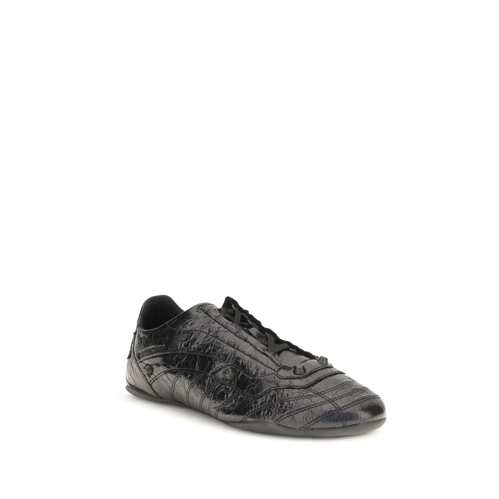Balenciaga Schwarze Bos Taurus Kalbsleder Sneaker