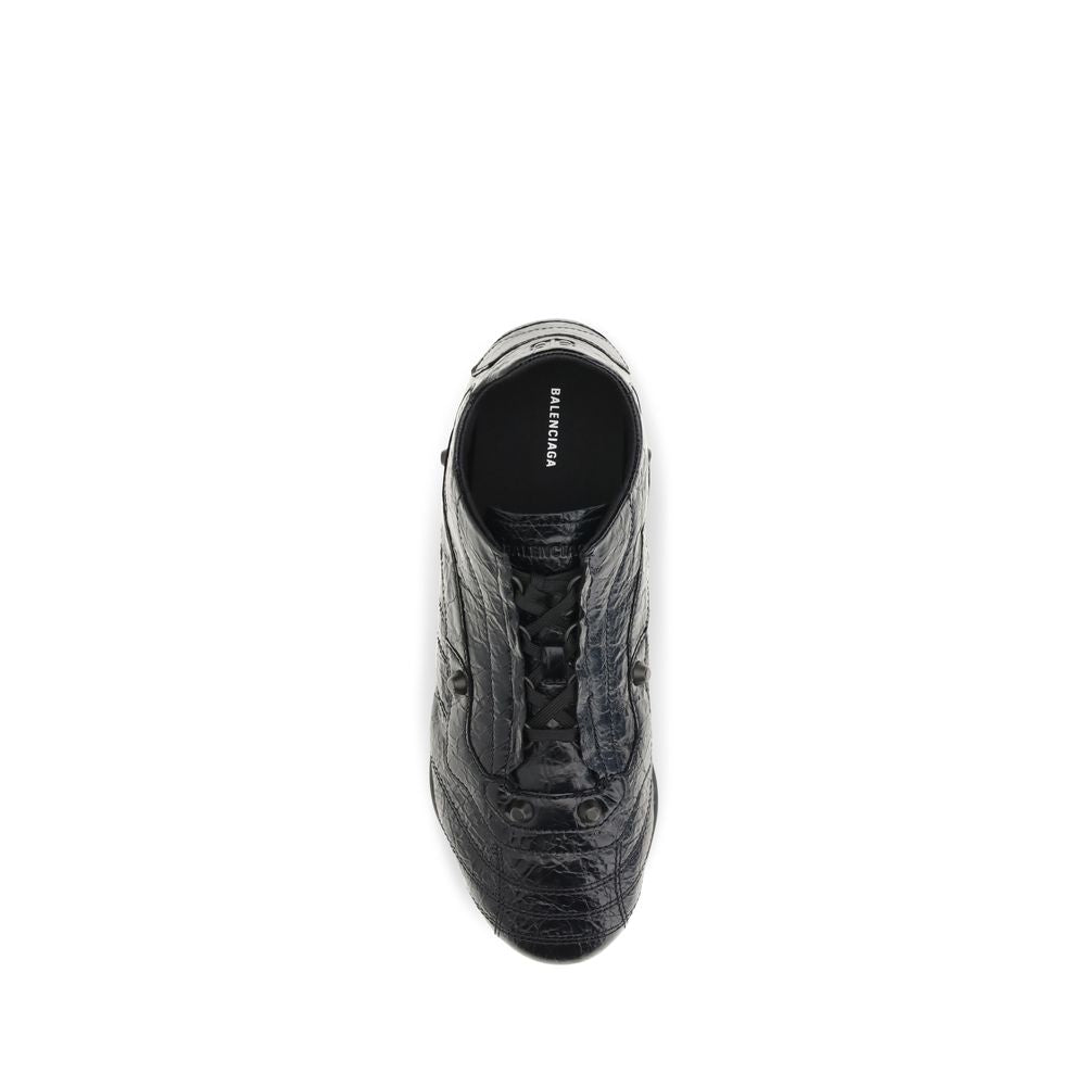 Balenciaga Schwarze Bos Taurus Kalbsleder Sneaker