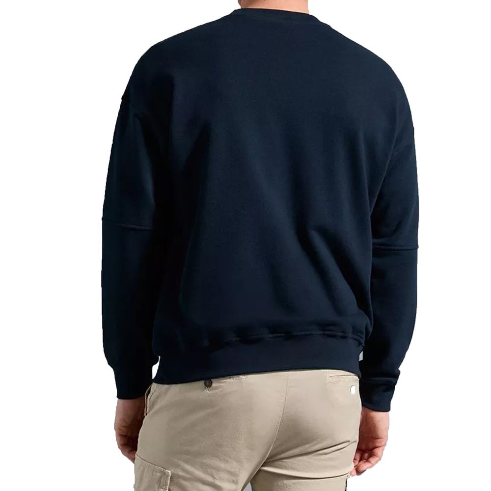 Paul & Shark Blauer Baumwoll-Sweatshirt