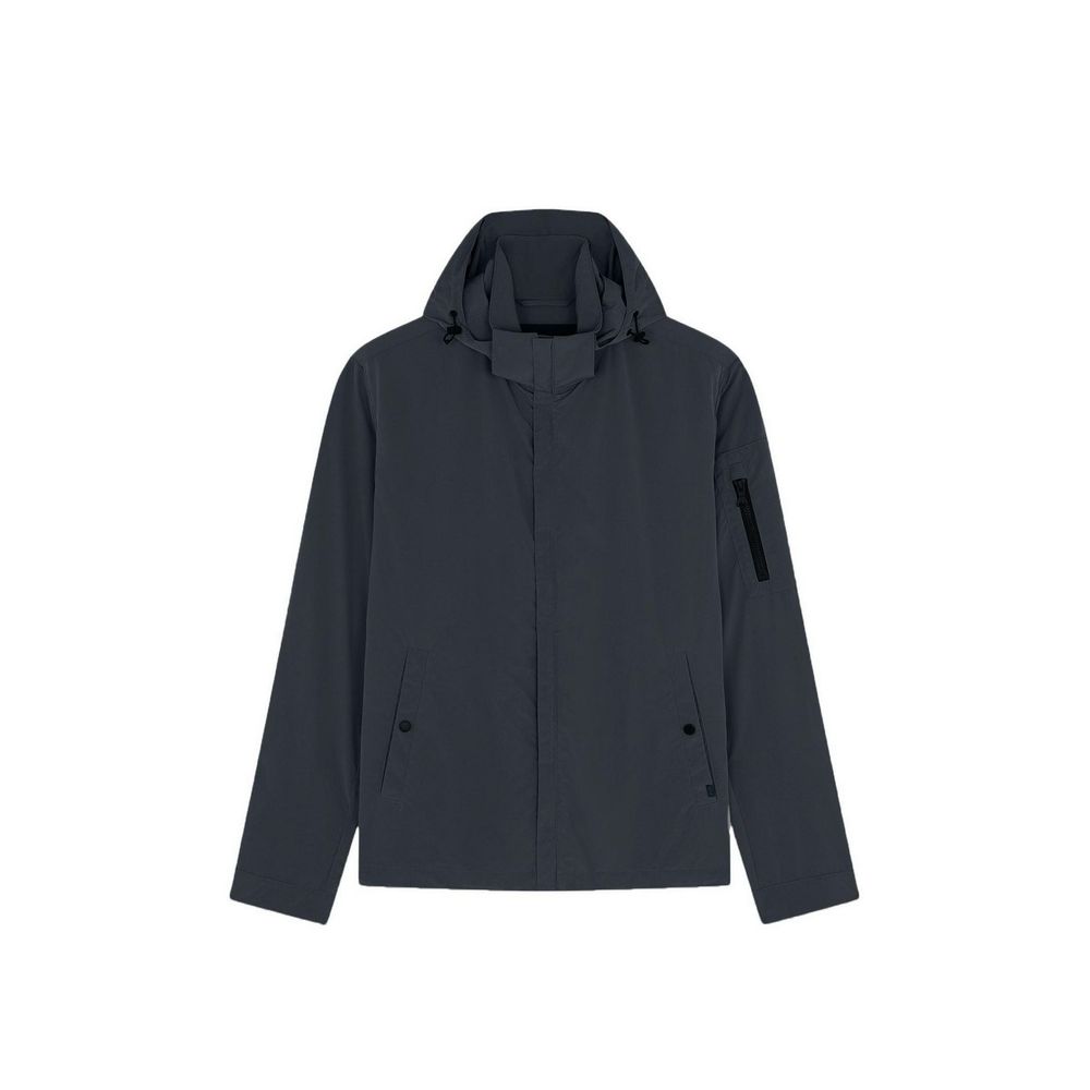 Paul & Shark Graue Jacke aus Nylon
