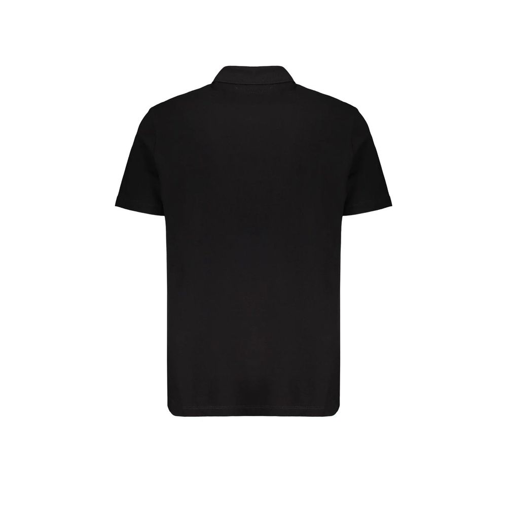 Versace Schwarzes Baumwoll-Poloshirt