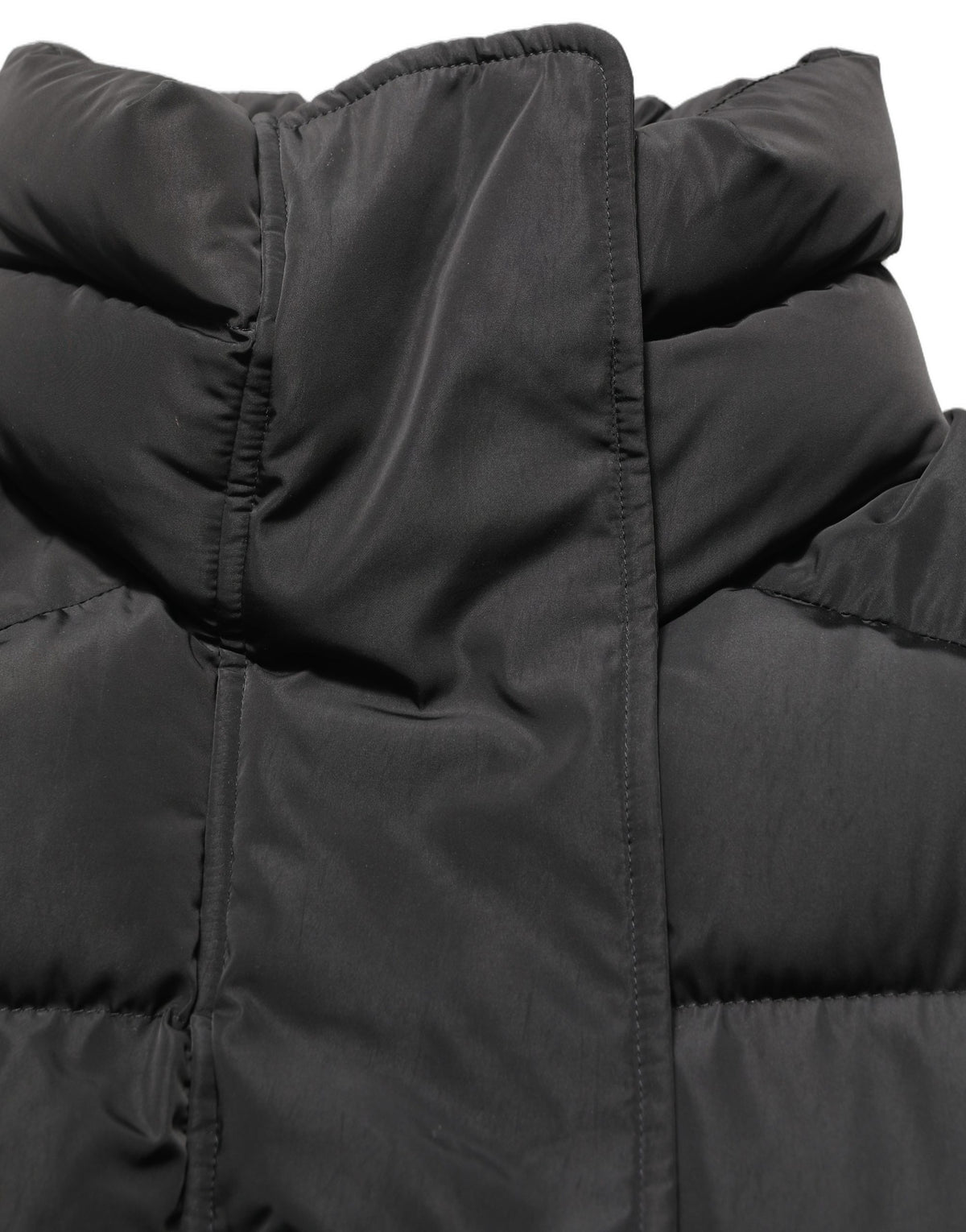 Dolce & Gabbana Schwarze ärmellose Steppjacke aus Polyester für Herren