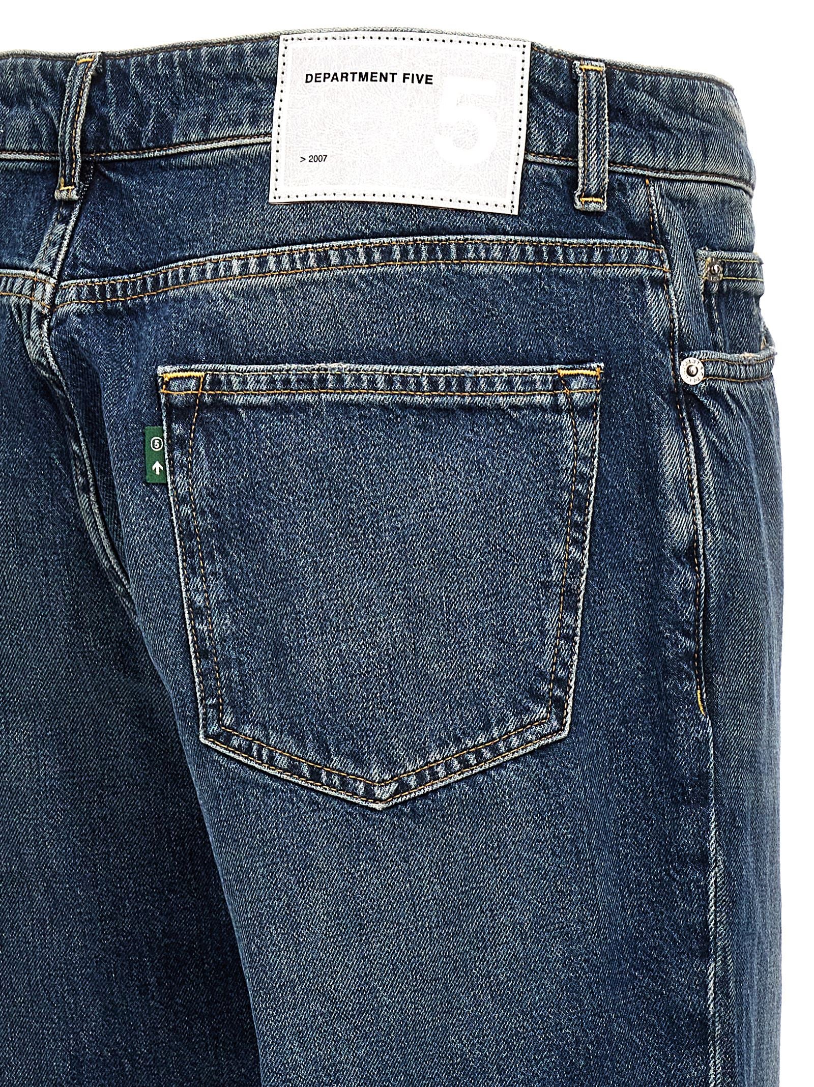Department 5 Blaue Baumwolljeans Denim