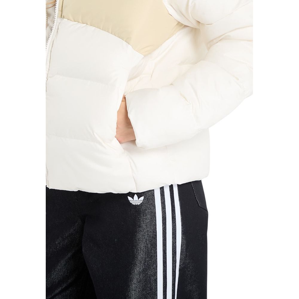 The North Face Creme Polyester-Mantel