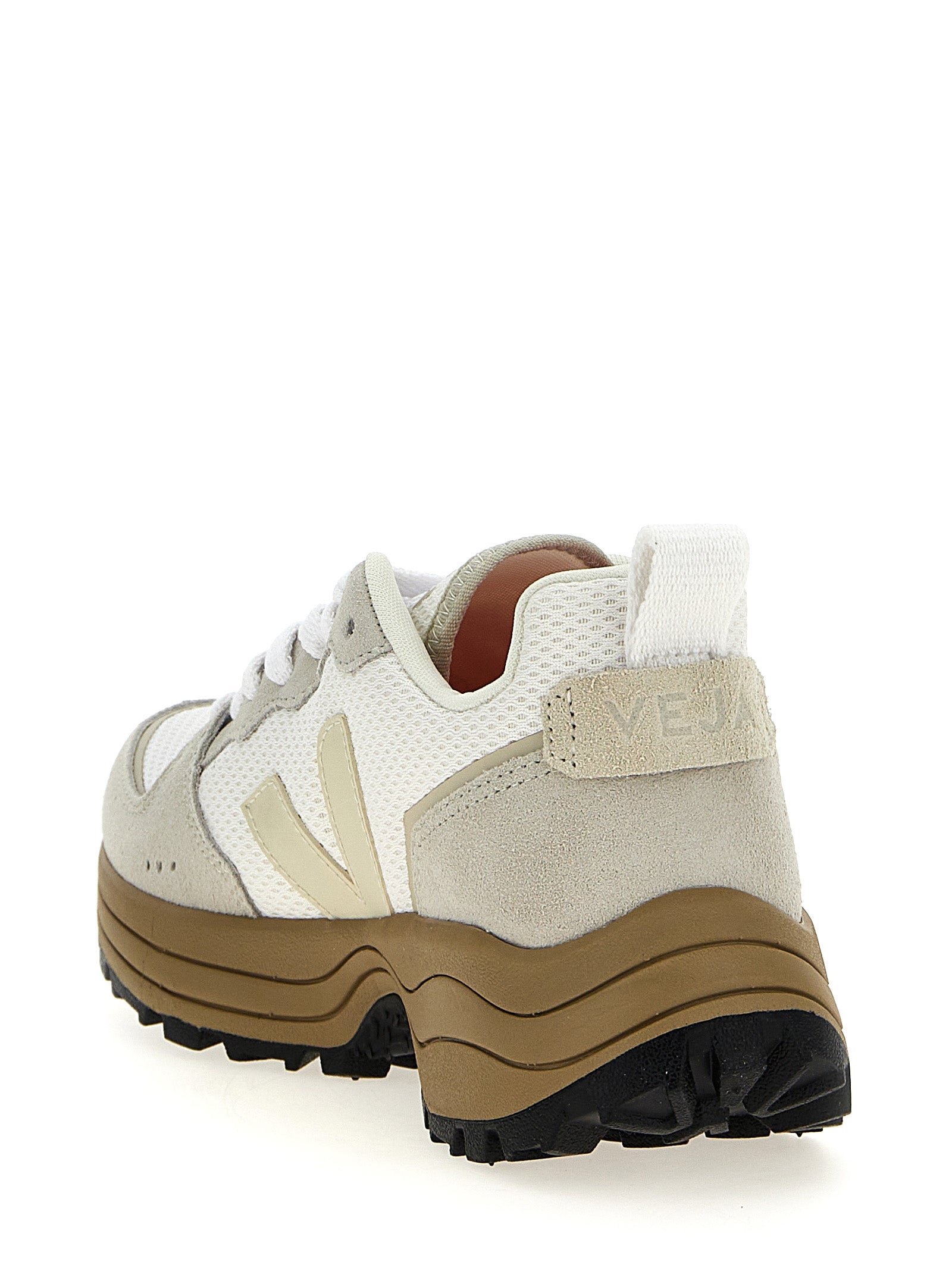 Veja Beige Sneaker aus recyceltem Polyester