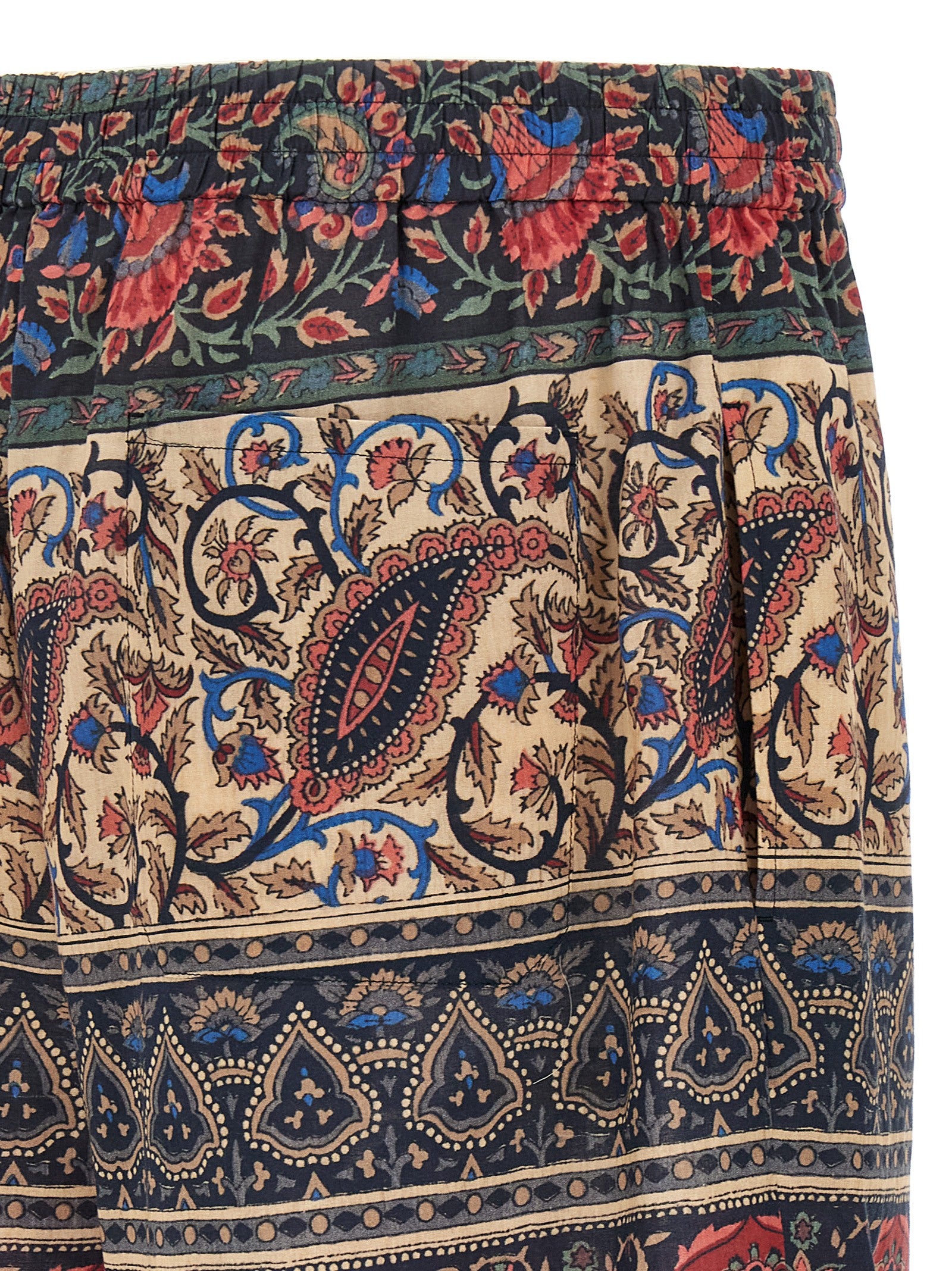 Valentino Garavani Mehrfarbige Baumwoll-Bermudashorts