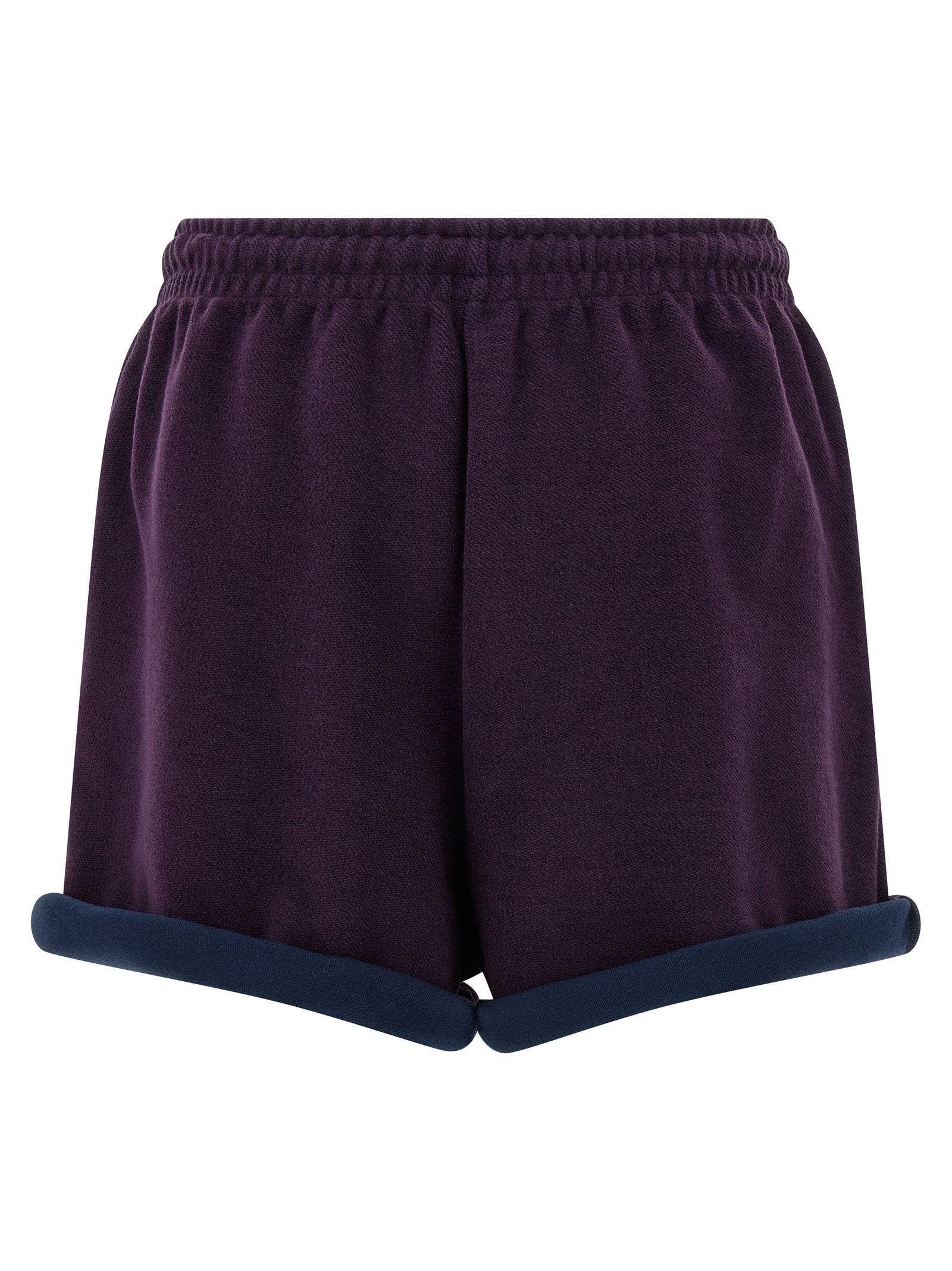 The Attico Lila Baumwoll-Bermudashorts