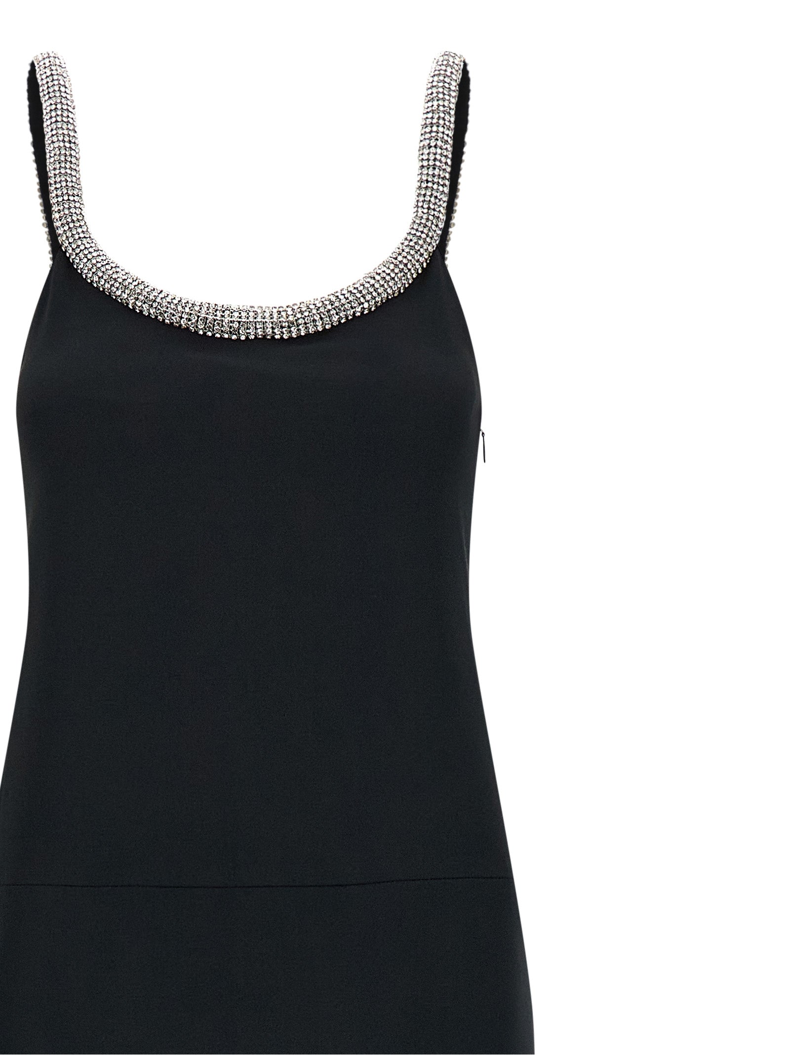 Tom Ford Langes Schwarzes Kleid aus Acetat