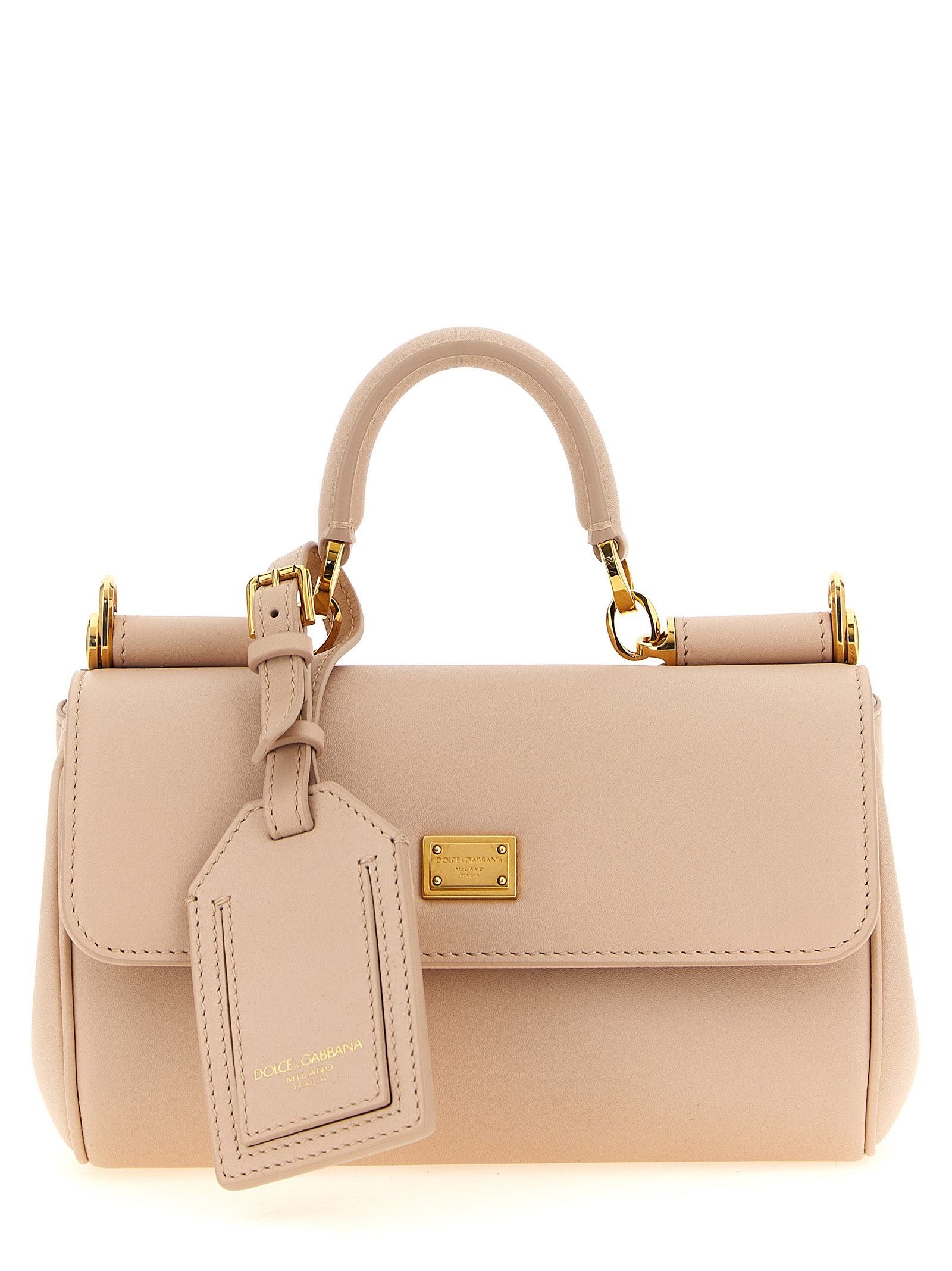 Dolce & Gabbana Handtasche aus mehrfarbigem Kalbsleder