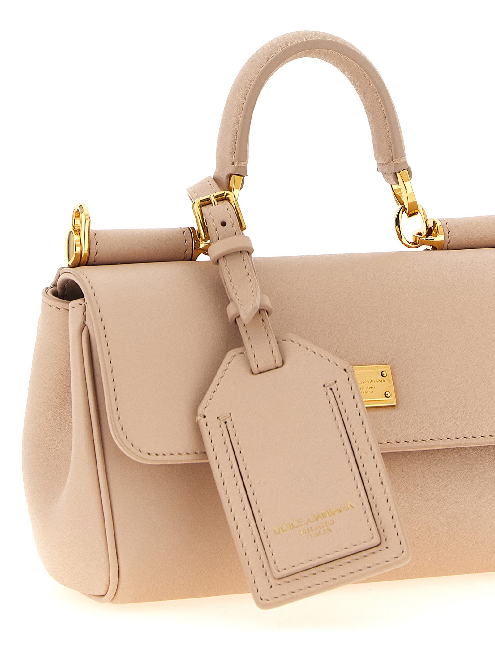 Dolce & Gabbana Handtasche aus mehrfarbigem Kalbsleder