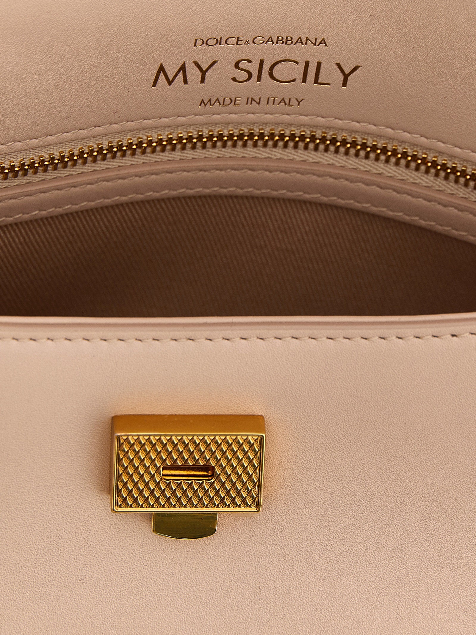 Dolce & Gabbana Handtasche aus mehrfarbigem Kalbsleder
