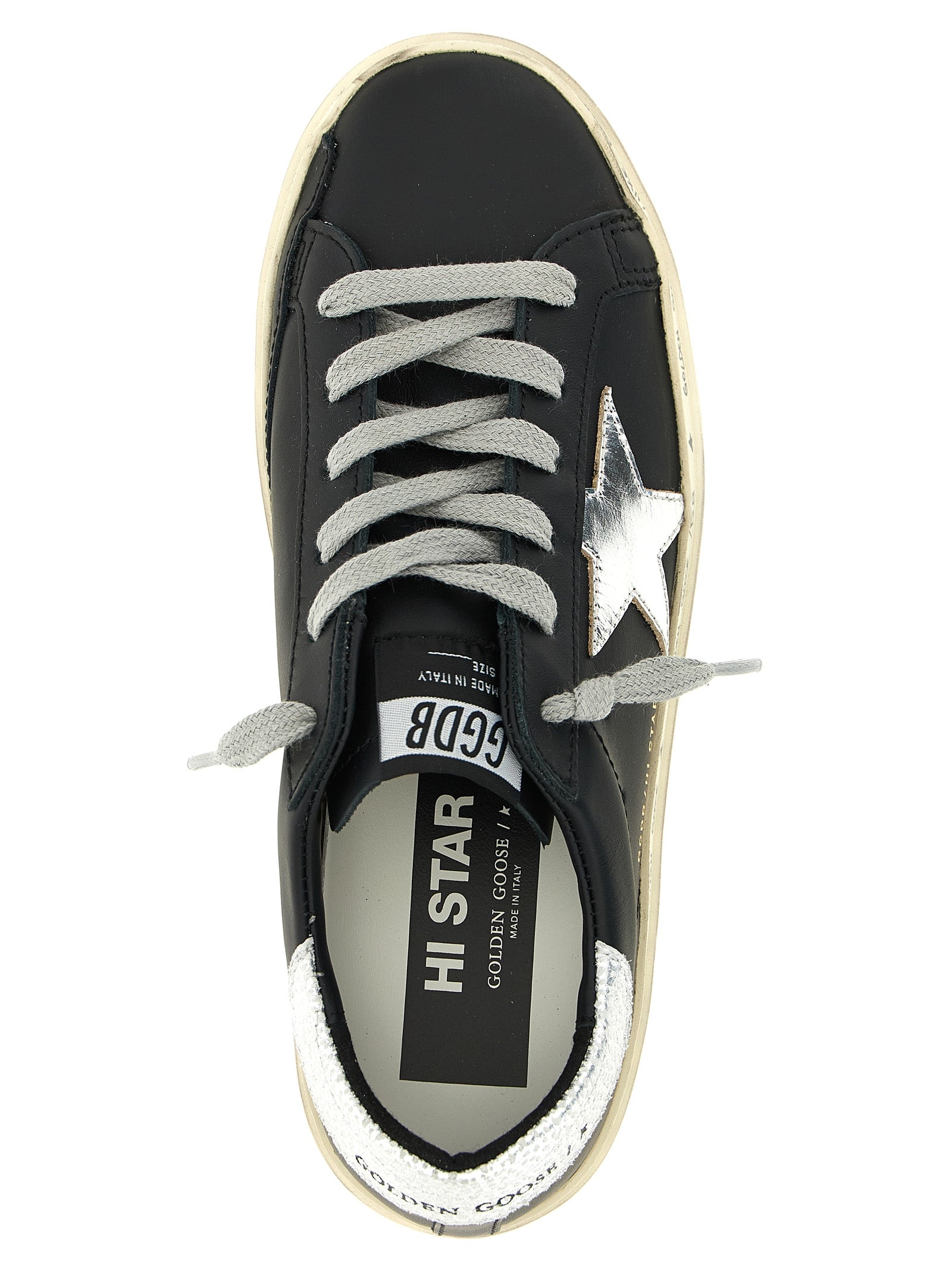 Golden Goose Schwarze Chunky Sneaker aus Rindsleder
