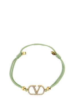 Valentino Garavani Bicolor-Polyester-Armband