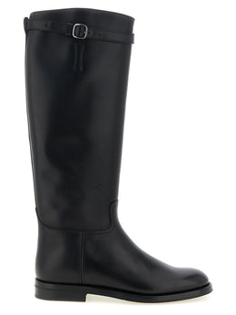 Church's Schwarzes Kalbsleder Over-the-Knee