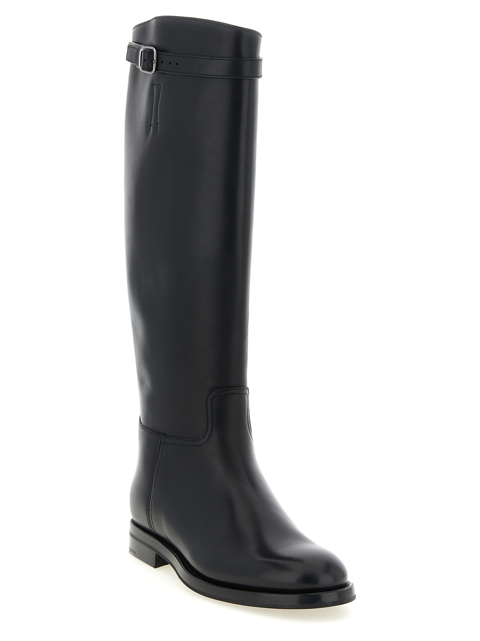 Church's Schwarzes Kalbsleder Over-the-Knee