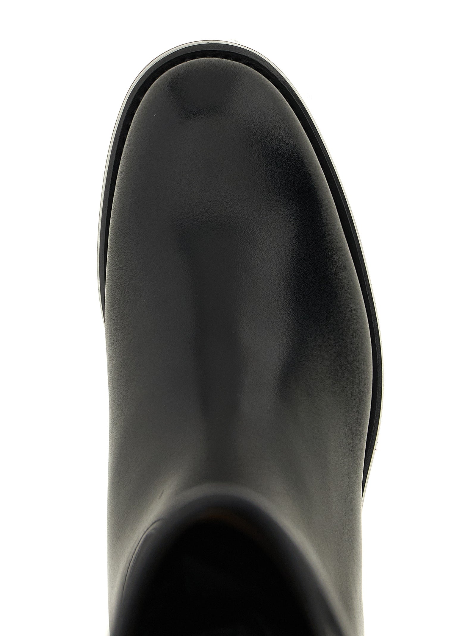 Church's Schwarzes Kalbsleder Over-the-Knee