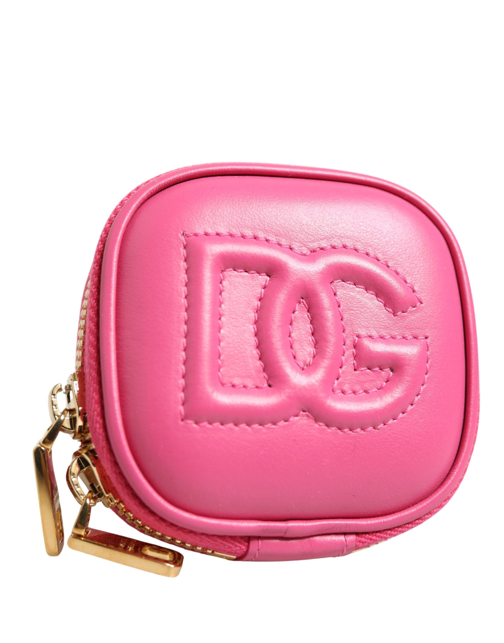 Dolce & Gabbana Pinkes Kalbsleder DG Logo MULTIFUNCTIONAL KIT Tasche