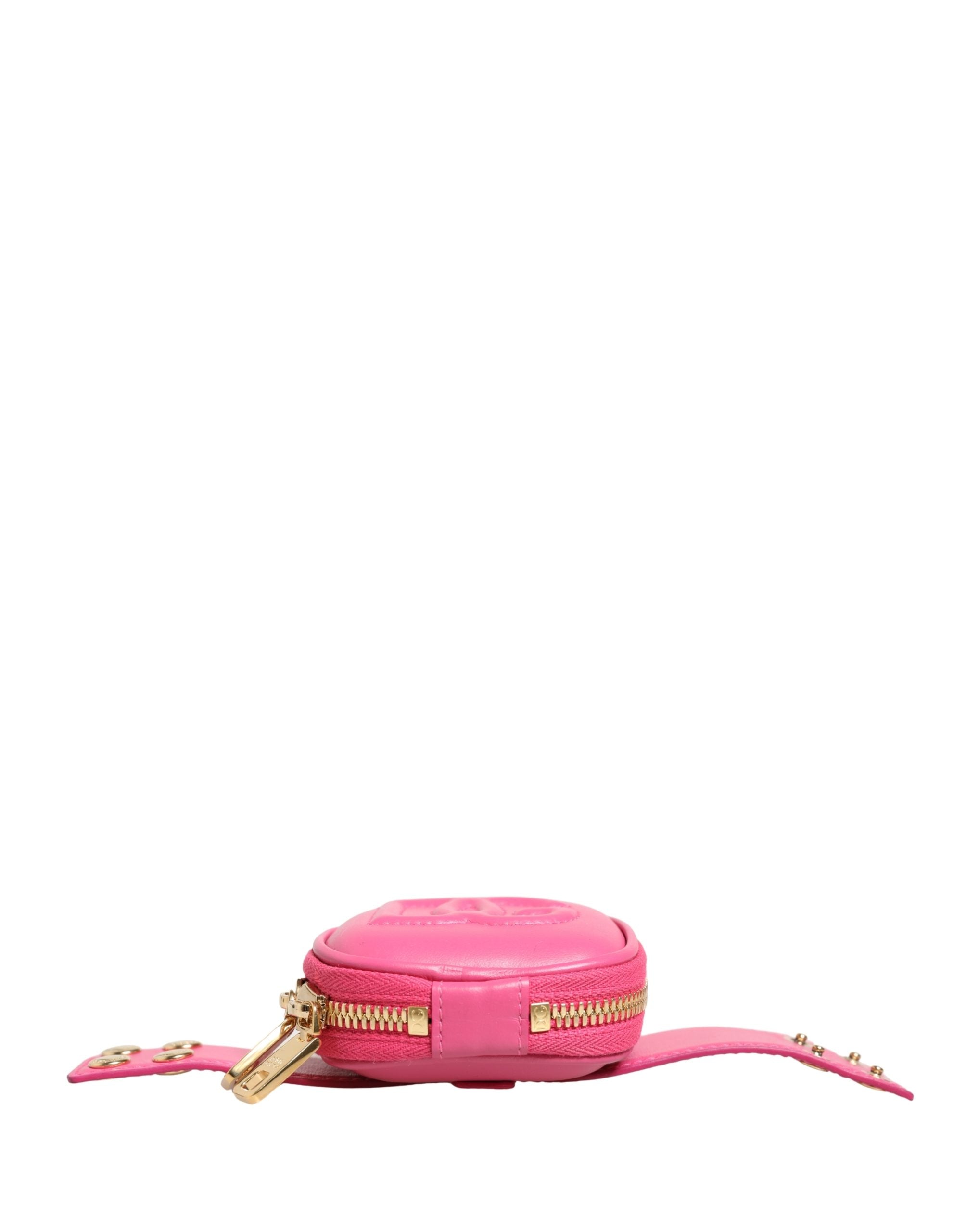 Dolce & Gabbana Pinkes Kalbsleder DG Logo MULTIFUNCTIONAL KIT Tasche