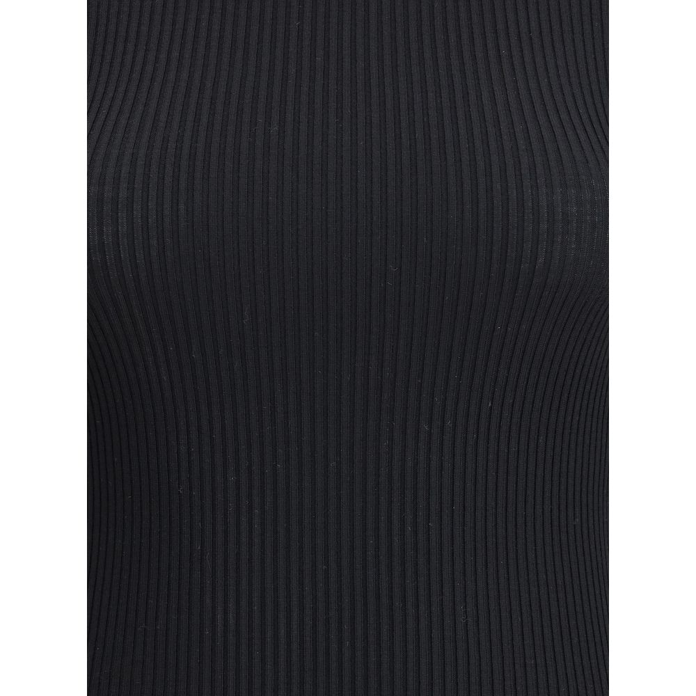 Wolford Schwarzer Wollrollkragenpullover