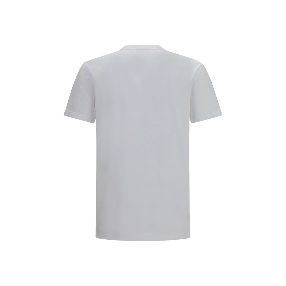 Dolce & Gabbana Weißes Baumwoll-T-Shirt