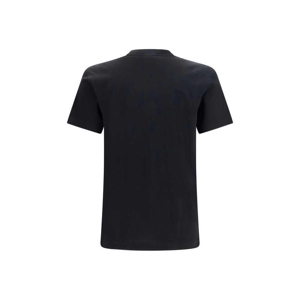 Dolce & Gabbana Schwarzes Baumwoll-T-Shirt