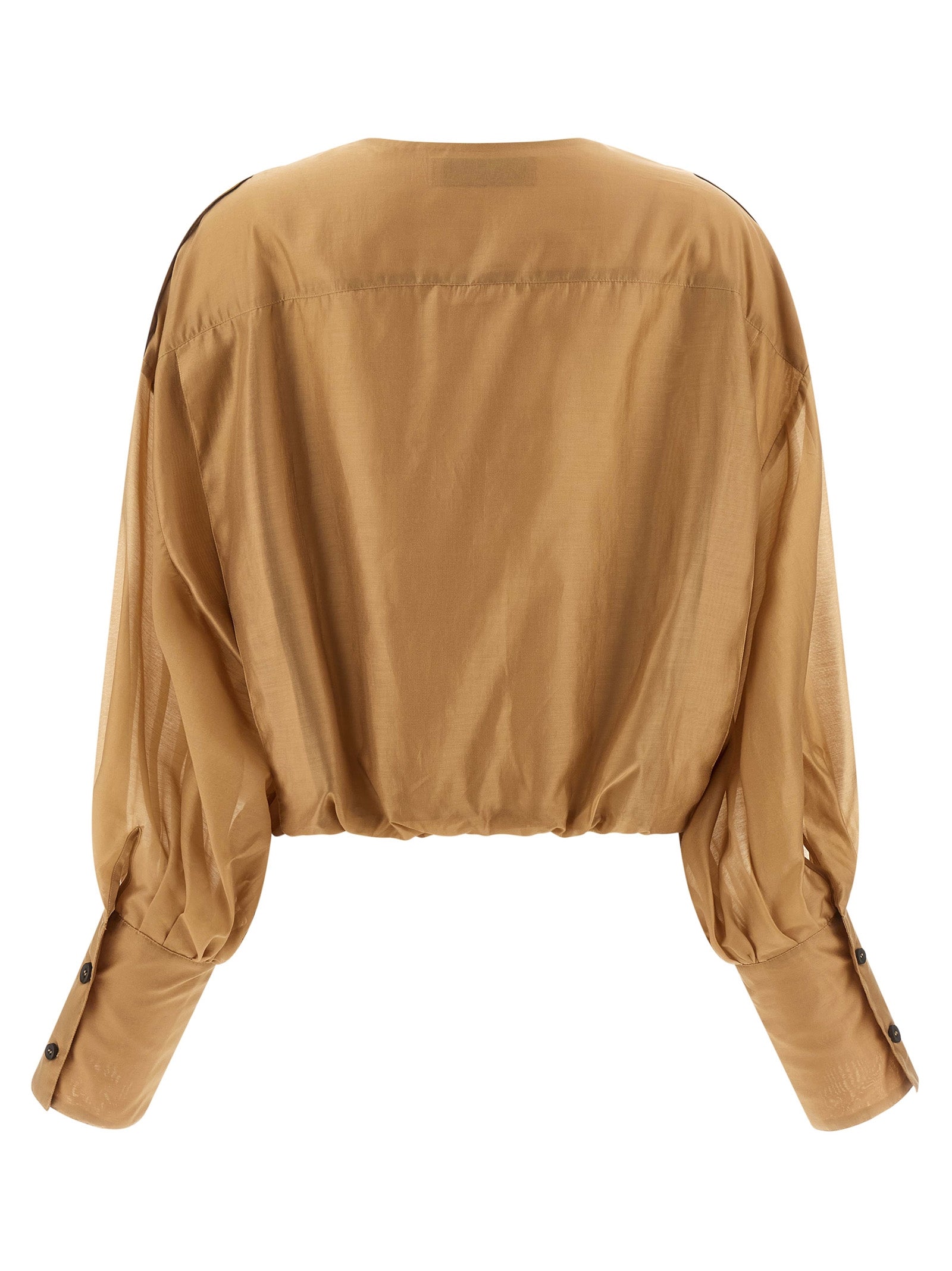 THELATEST Beige Lyocell-Bluse