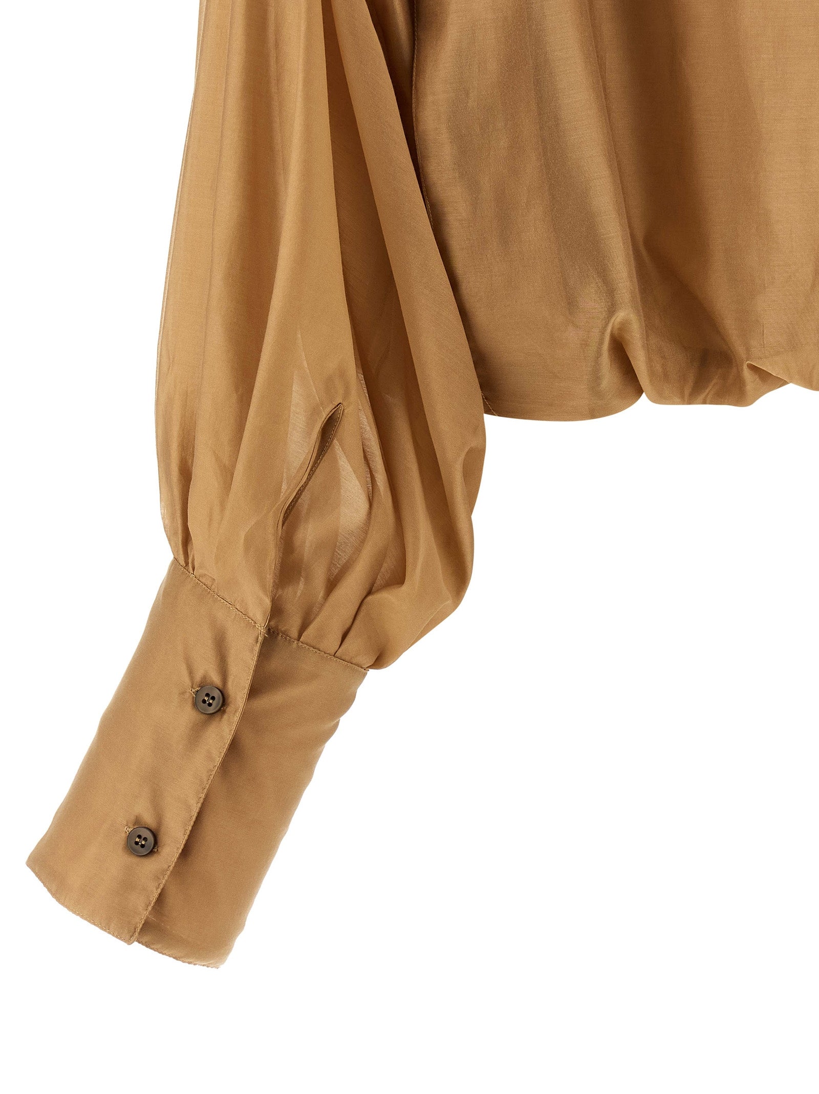 THELATEST Beige Lyocell-Bluse
