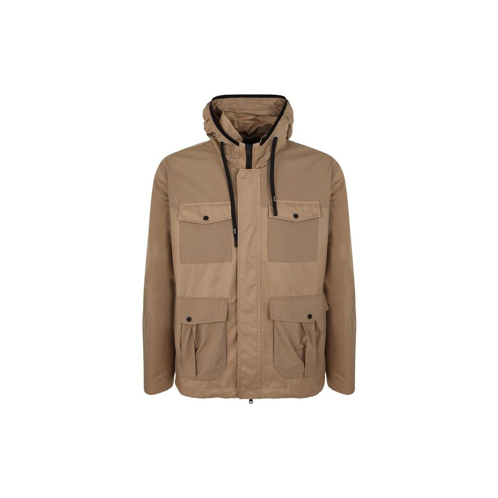 Herno Baumwoll-Jacke in Braun