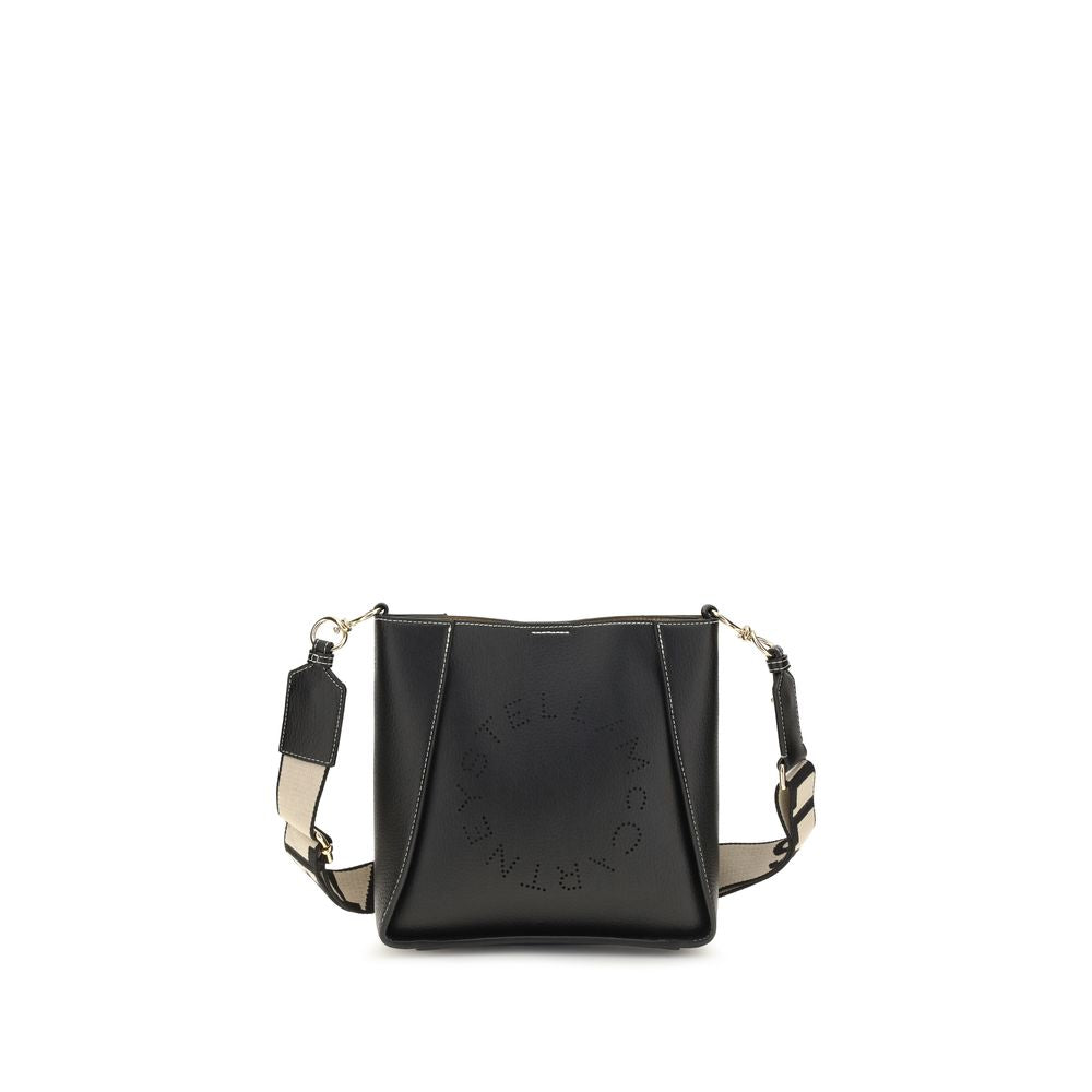 Stella McCartney Schwarze Schultertasche aus Polyethylen
