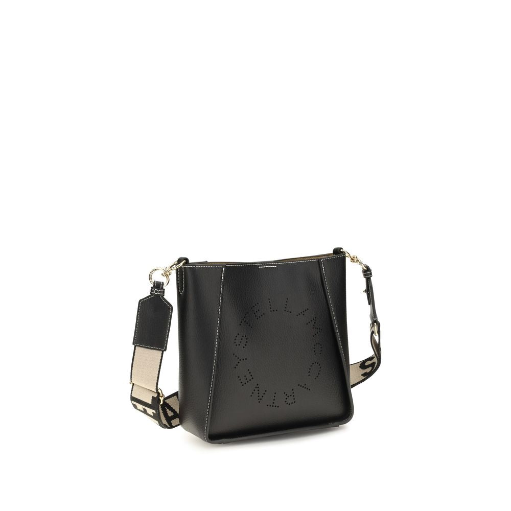 Stella McCartney Schwarze Schultertasche aus Polyethylen
