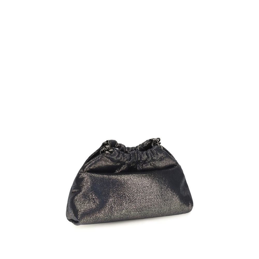 Stella McCartney Schultertasche aus blauem Polyester
