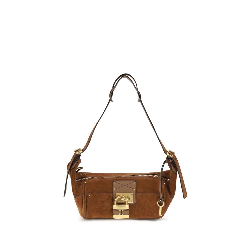 Chloé Braune Kalbsleder Bos Taurus Schultertasche