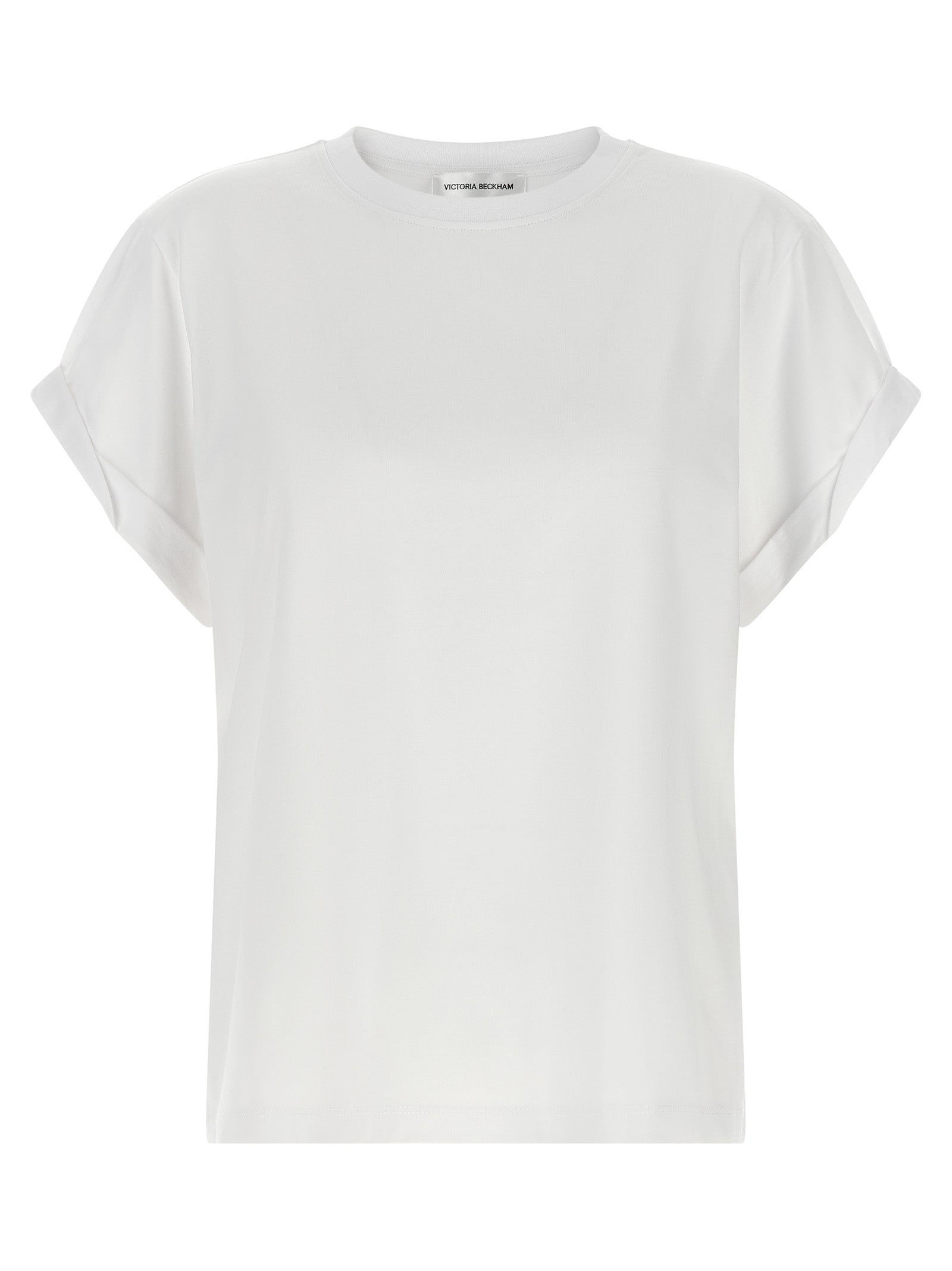Victoria Beckham Weißes Baumwoll-T-Shirt