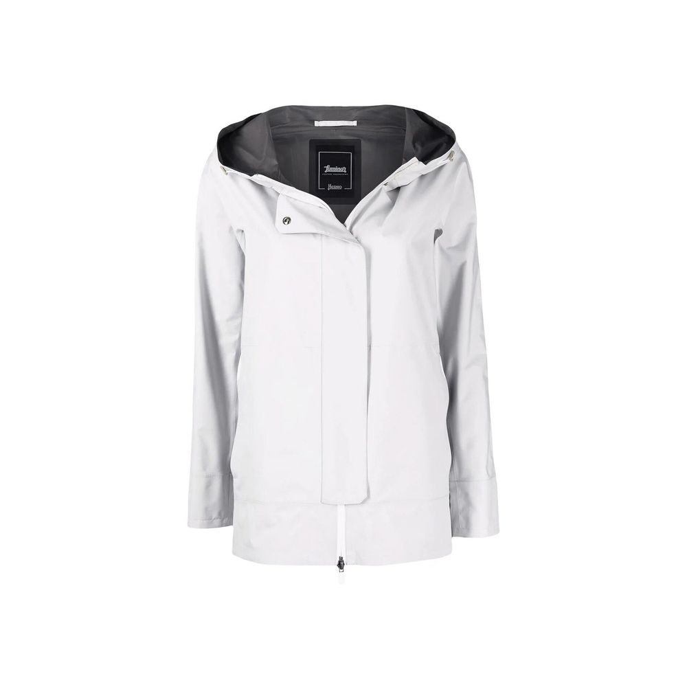 Herno Graue Shell-Jacke aus Polyester